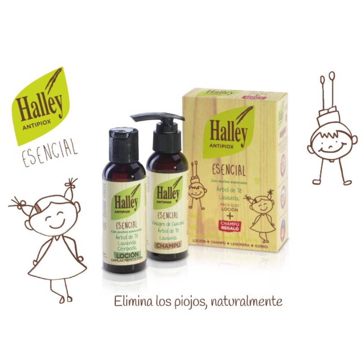 HALLEY ANTIPIOX REPELENTE DE PIOJOS 100 ML - Cosmética e Higiene